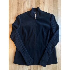 Talbots Stretch Women Size 8 Long‎ Sleeve Full Zip Jacket